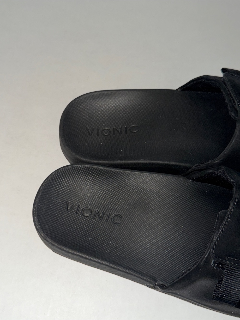 Vionic Keira Women's Orthotic Black Slide Sandal - Size 7 - Picture 6 of 9